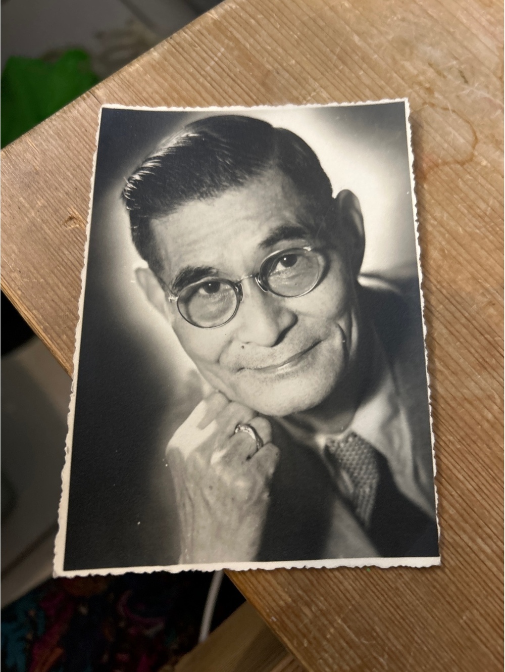 Vintage photo of a man from Rhode Island